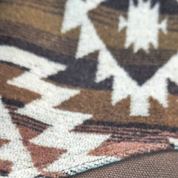 Cody James Mens Goldmine Southwestern Print Yoke Canvas Tucker Jacket S-2XL - Picture 12 of 12